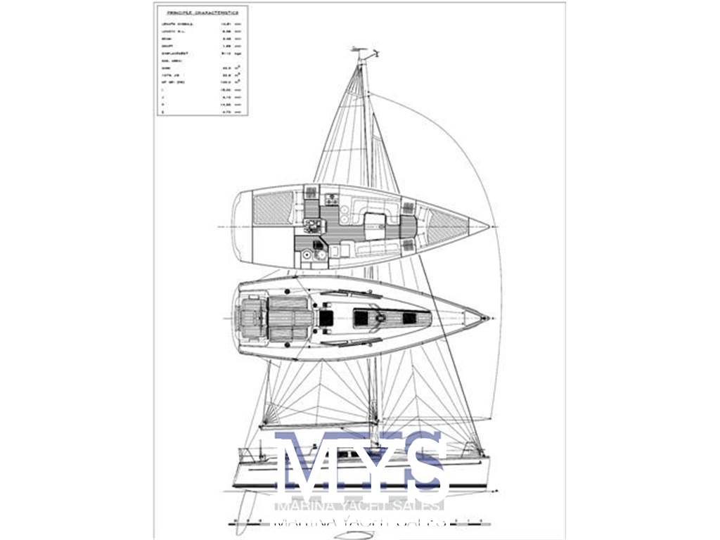 Dehler DEHLER 34 Usata 2008 - Foto 20
